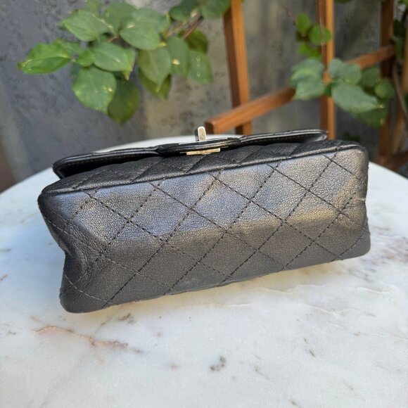 Chanel Mini Reissue 2.55 Single Flap Quilted Leather Crossbody - Picture 11 of 15